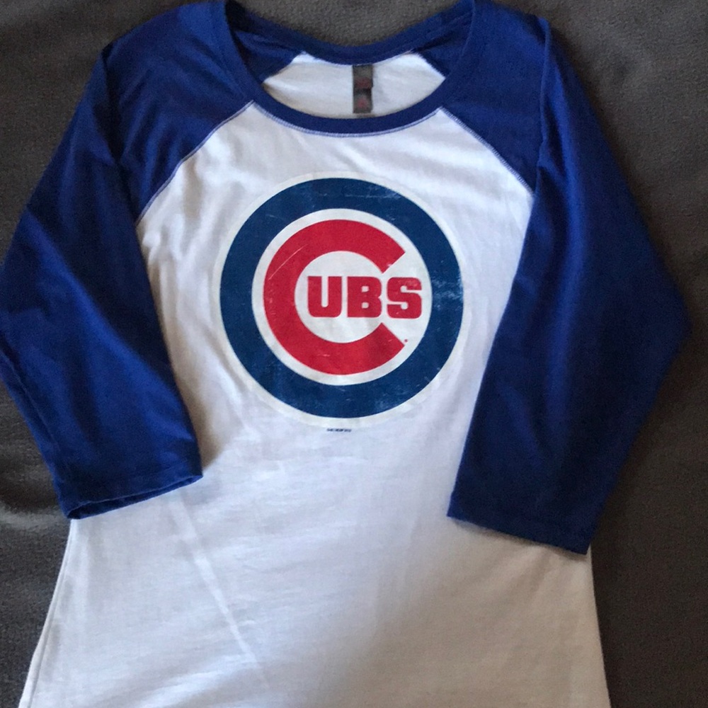 Chicago Cubs - Baseball Style 3/4 Sleeve